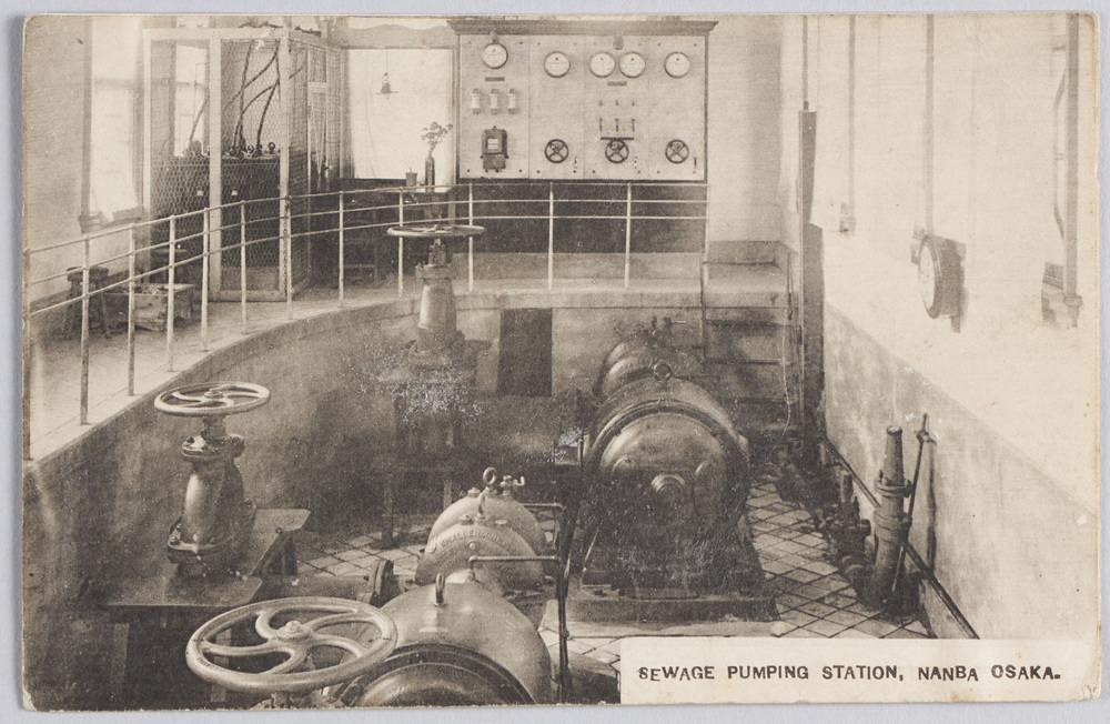 作品画像:SEWAGE PUMPING STATION NANBA OSAKA