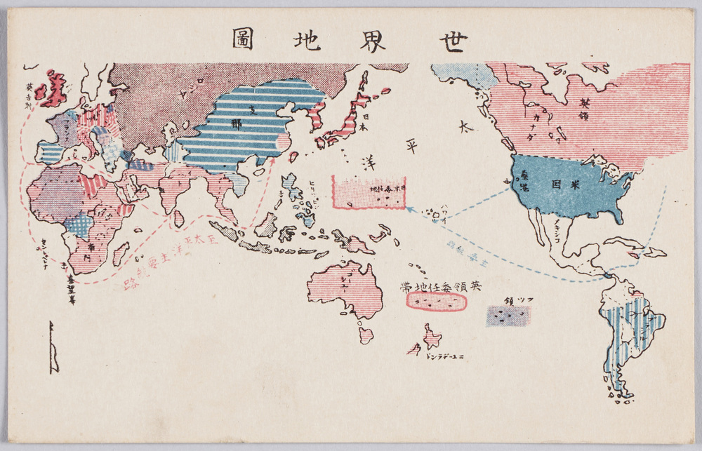 作品画像:世界地図
