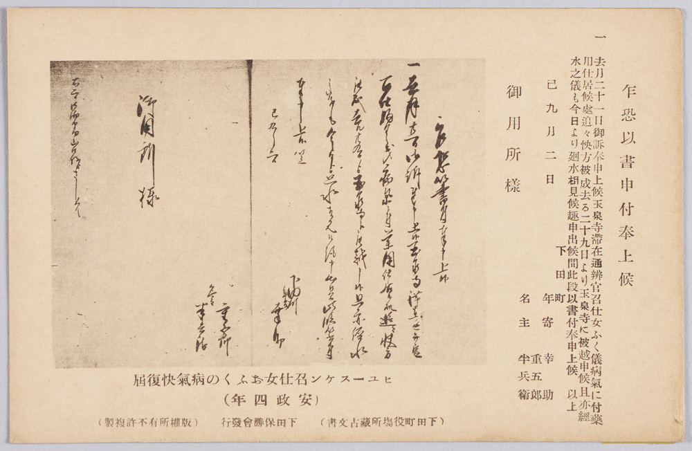 作品画像:唐人お吉とお福