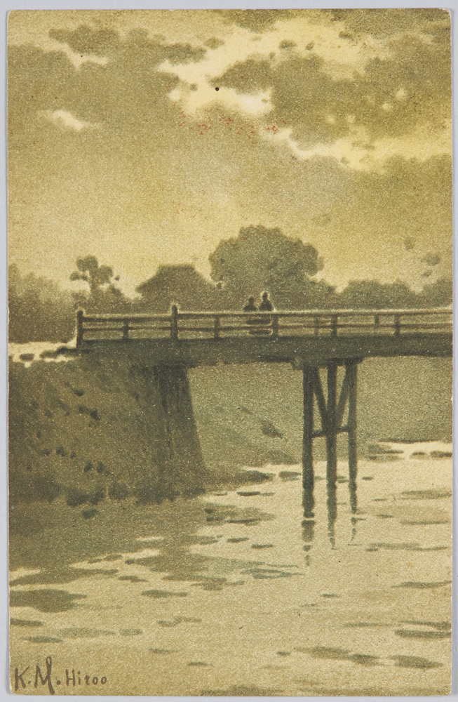 作品画像:麻布広尾 三宅克己画
