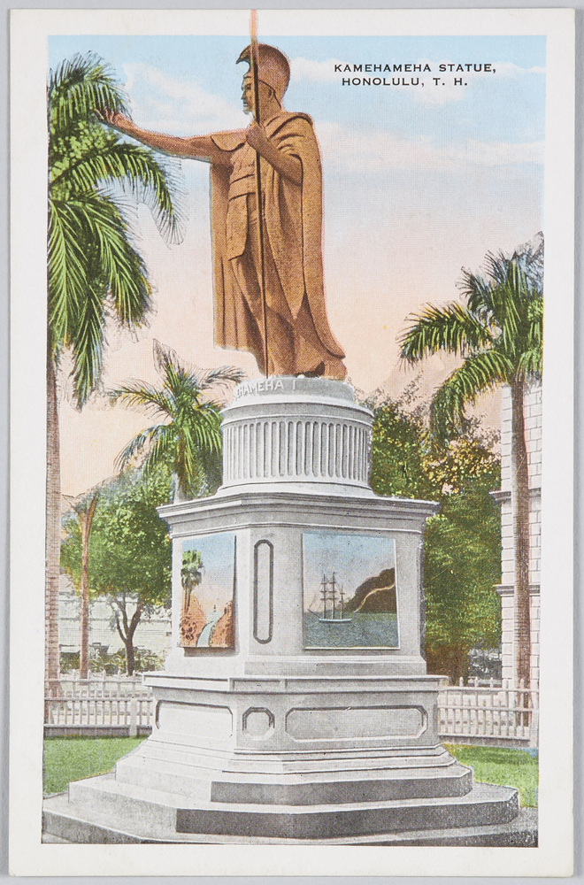 作品画像:KAMEHAMEHA STATUE, HONOLULU, T. H.