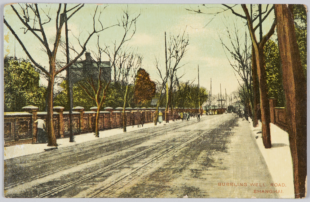 作品画像:BUBBLING WELL ROAD, SHANGHAI.