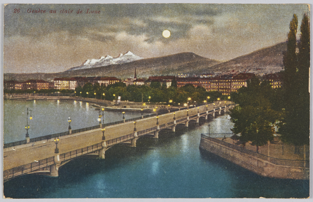 作品画像:Geneve au clair de Lune