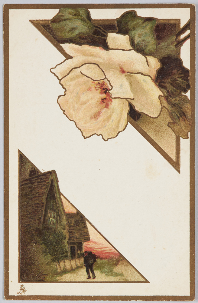 作品画像:花と風景(Raphael Tuck&Sons’”Art”Series)(外国製)