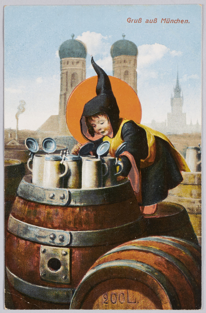 作品画像：Gruβ auβ München.