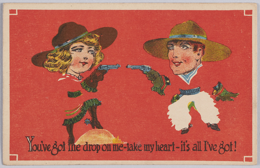 作品画像:撃ち合い(You’ve got me drop on me -take my heart- it’s all I’ve got!)(Series No.5064)(外国製)