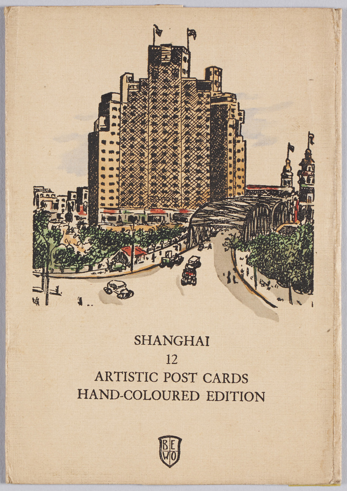 作品画像：SHANGHAI 12 ARTISTIC POST CARDS HAND－COLOURED EDITION