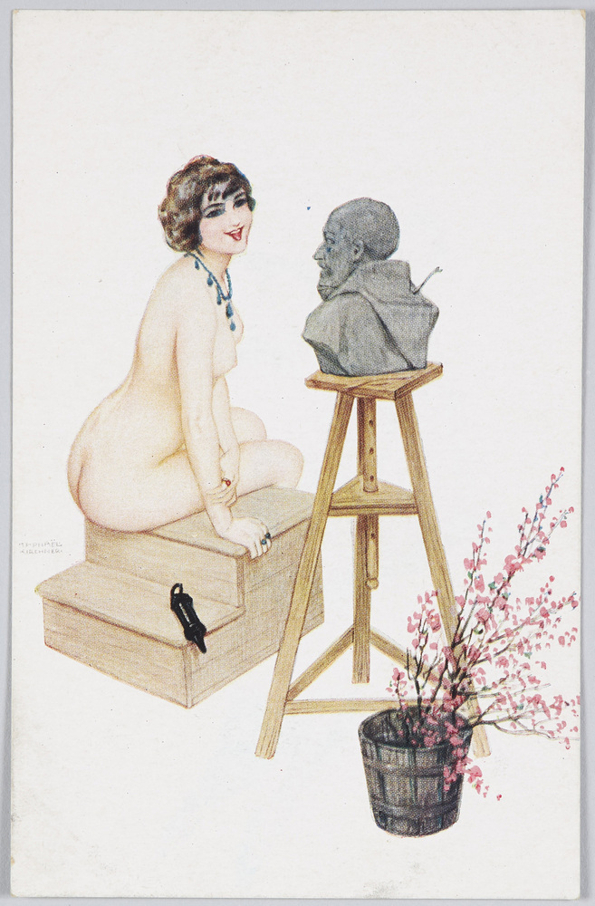 作品画像:Irreverencieuse, par Raphael Kirchner