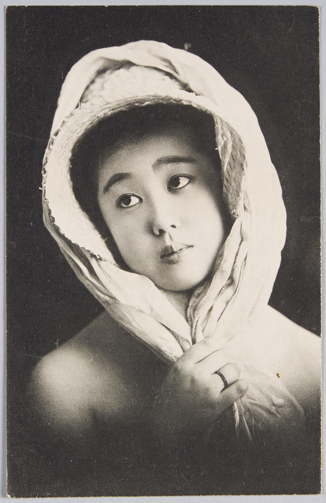 作品画像:帽子をかぶった女性
