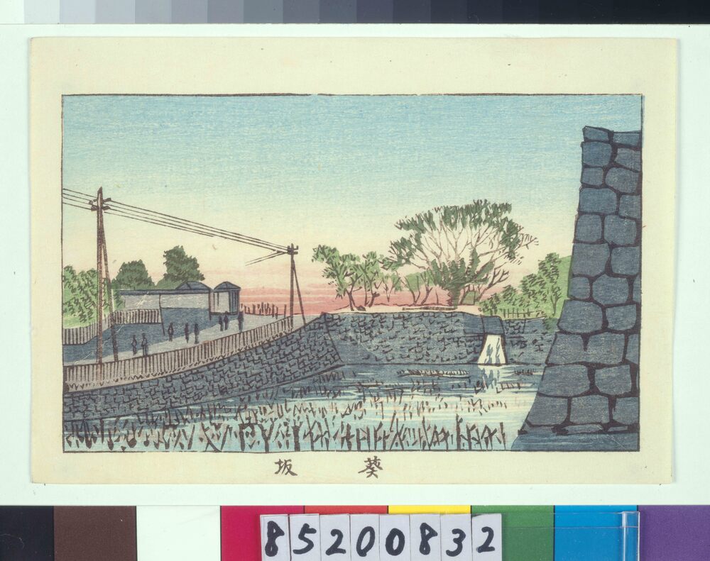 作品画像:東京真画名所図解 葵坂