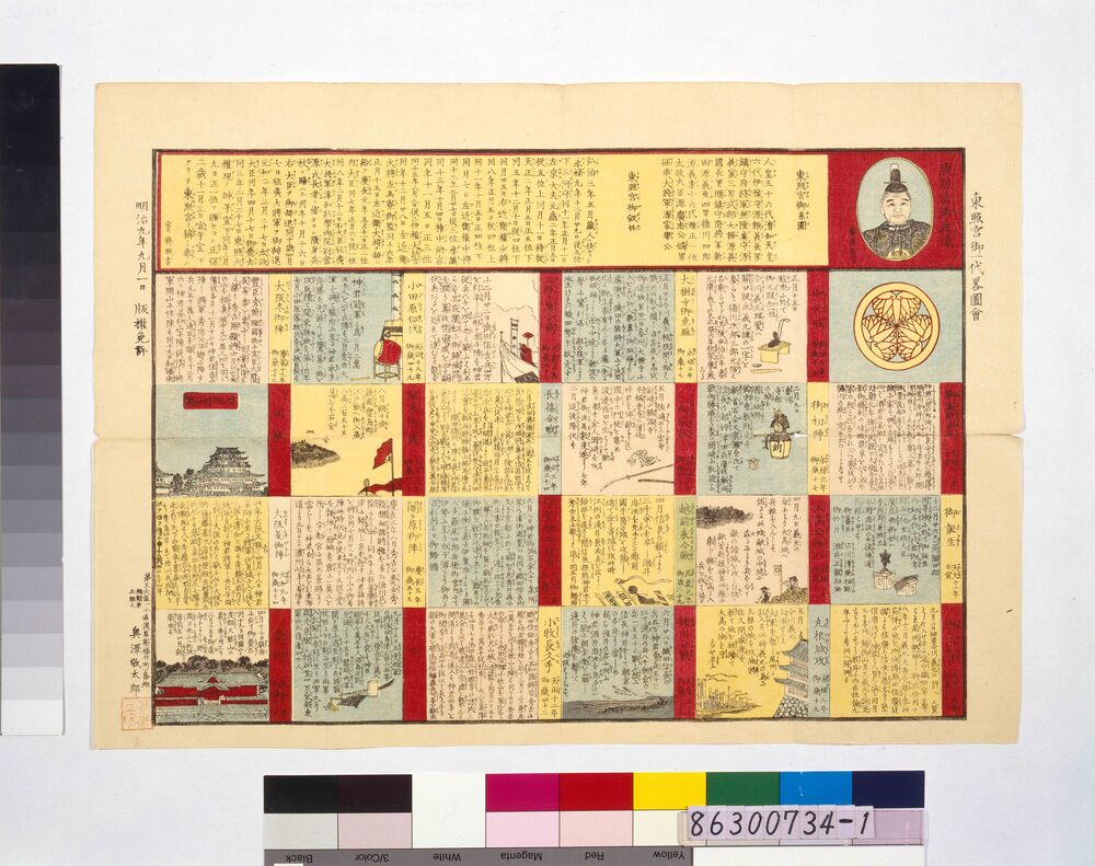 作品画像：東照宮御一代略図会
