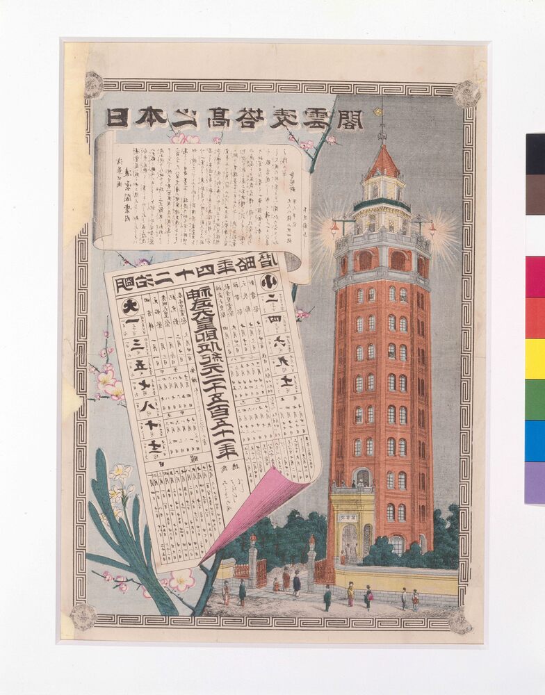 作品画像:日本之高塔凌雲閣