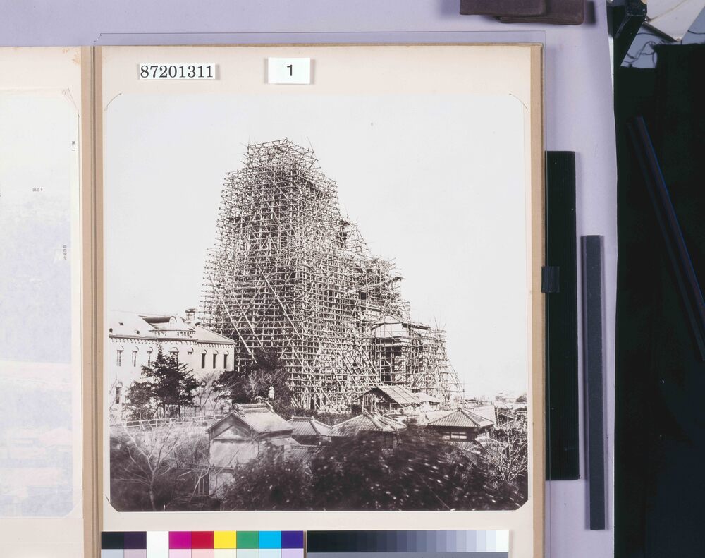 作品画像:明治二十一年撮影 全東京展望写真帖