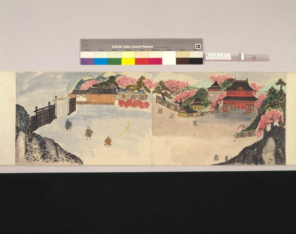 作品画像:徳川家斉葬列絵巻
