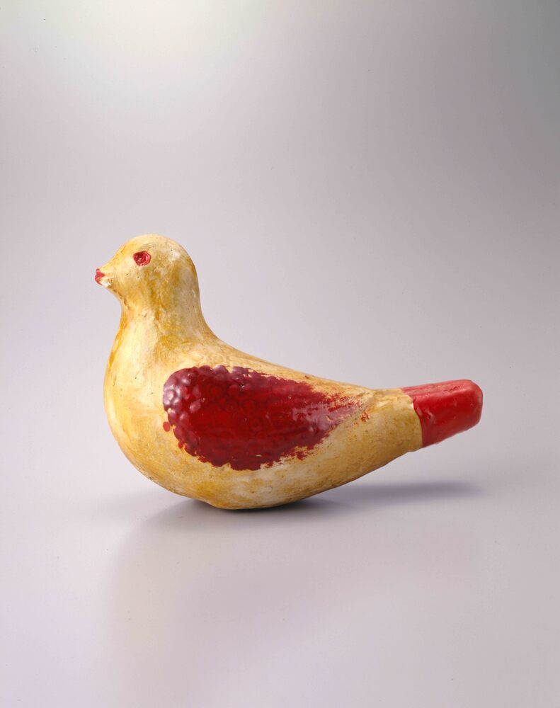 作品画像：郷土玩具 今戸焼 鳩笛