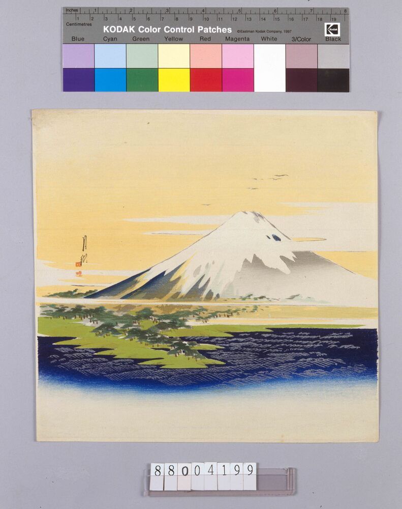 作品画像：富士山図