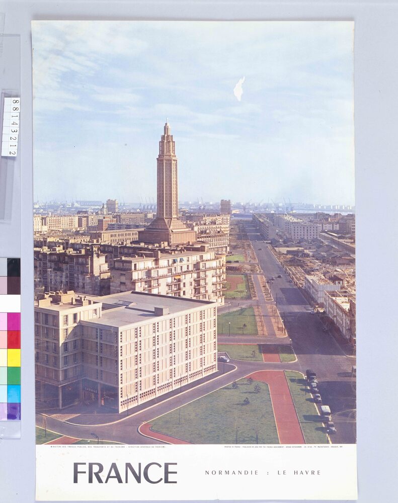 作品画像:ポスター FRANCE NORMANDIE : LE HAVRE
