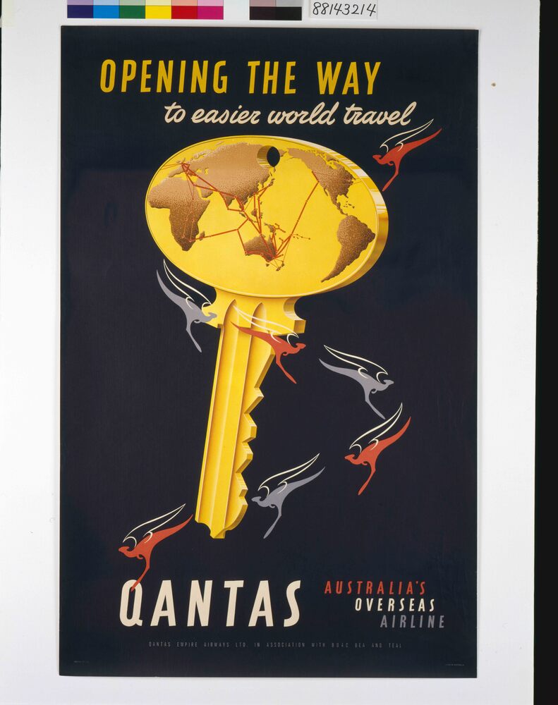作品画像：ポスター OPENING THE WAY to easier world travel