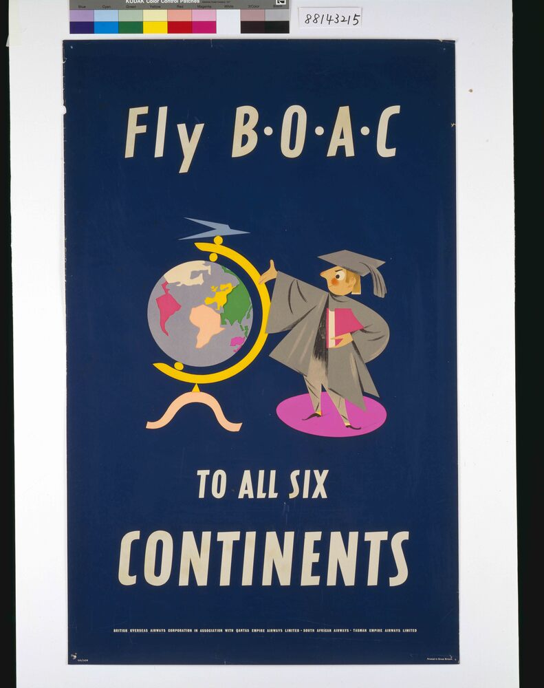 作品画像:ポスター TO ALL SIX CONTINENTS