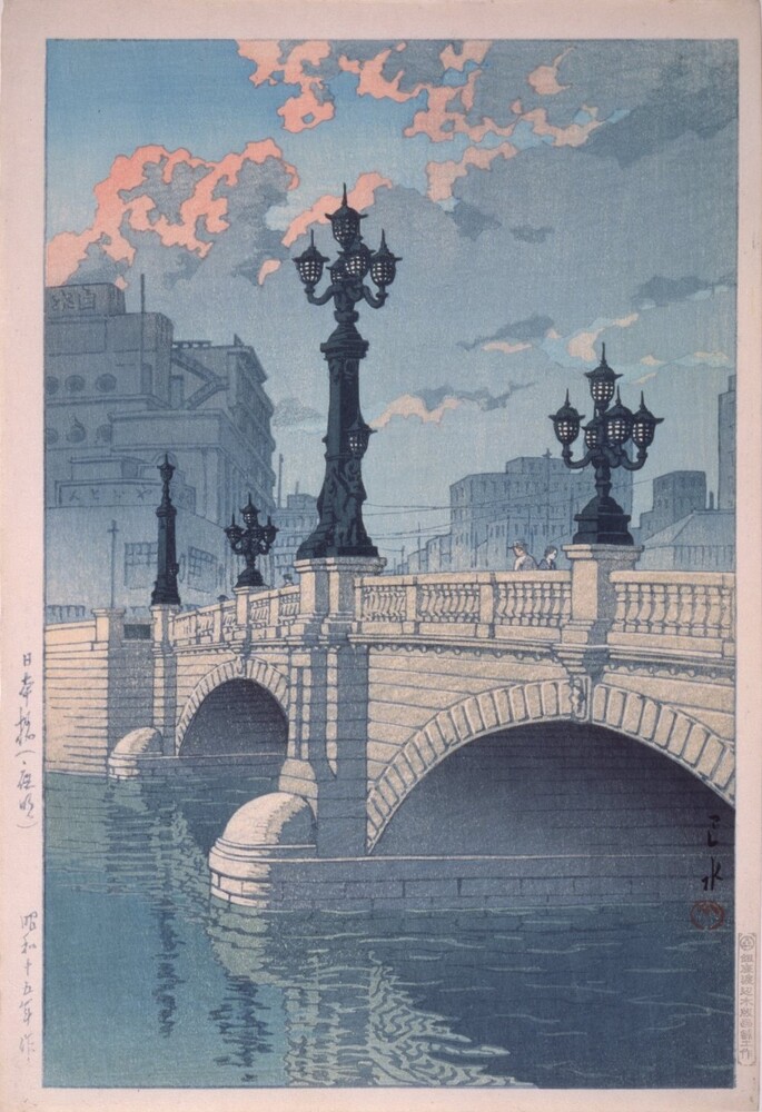 作品画像:日本橋(夜明)