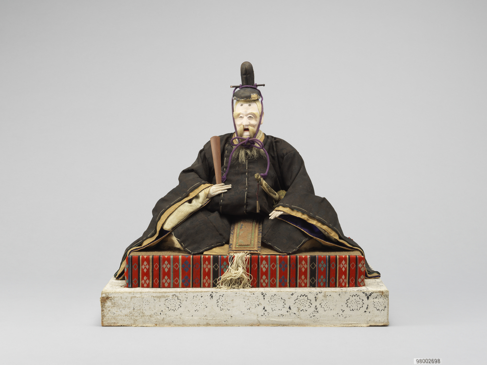 作品画像：内裏雛（御白髪)