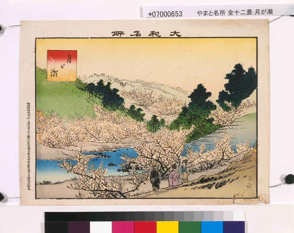 作品画像:大和名所 月が瀬
