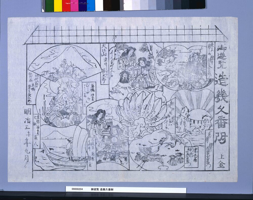 作品画像:御遊覧 造幾久番附
