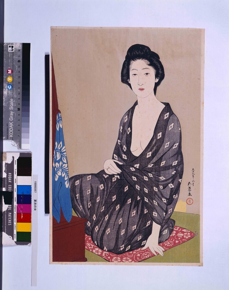 作品画像:夏衣の女