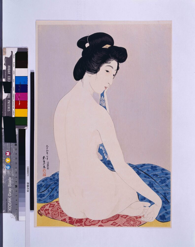 作品画像:浴後の女