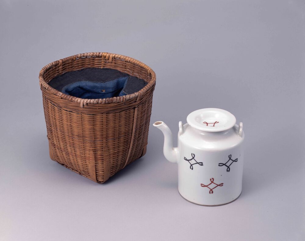 作品画像:楽屋使い吸子(籠入り)(三遊亭圓朝所持)