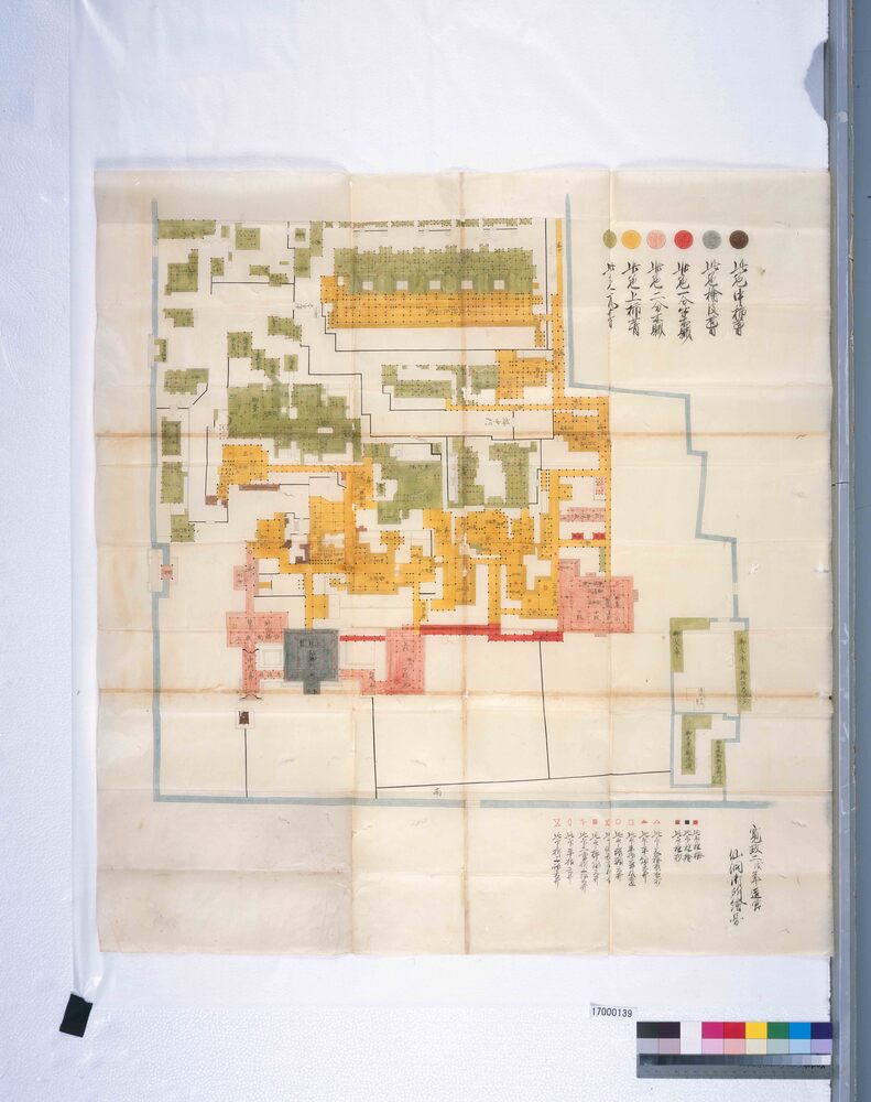仙洞御所絵図