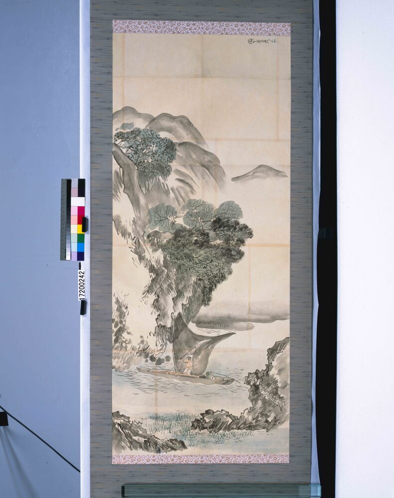 作品画像:粉本 豊彦写 山渓帆船漁