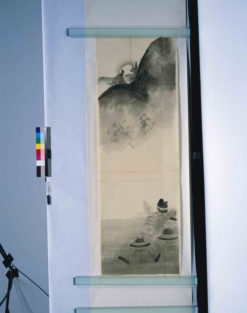 作品画像:粉本 新羅三郎箱根山中笙秘伝