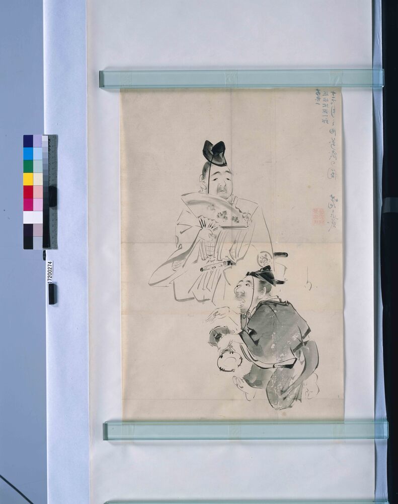 作品画像:粉本 三河万歳