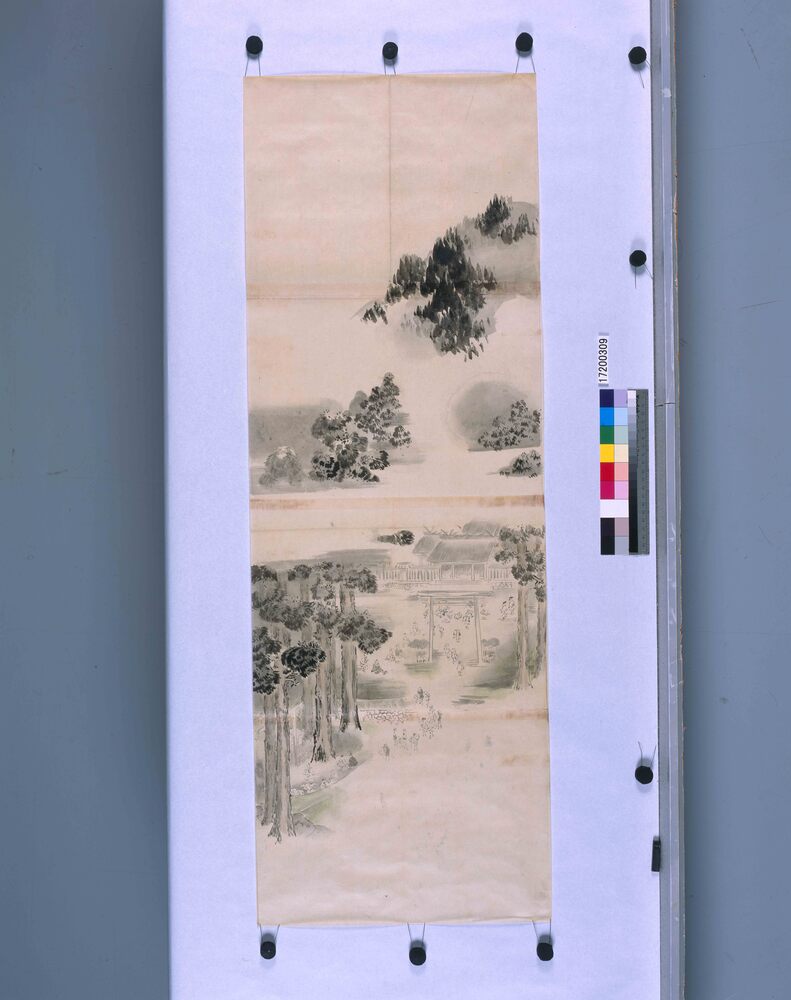 作品画像:粉本 伊勢神宮