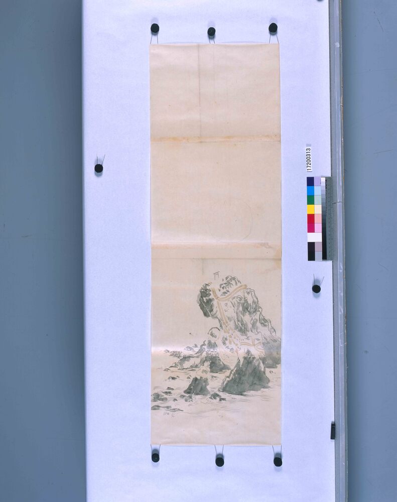 作品画像:粉本 夫婦岩
