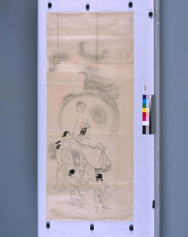作品画像:粉本 大陰后君