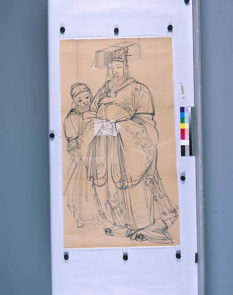 作品画像:粉本 孔子