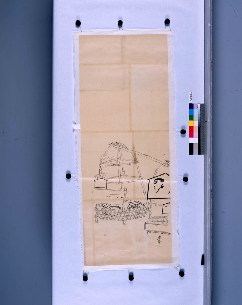 作品画像:粉本 絵馬売