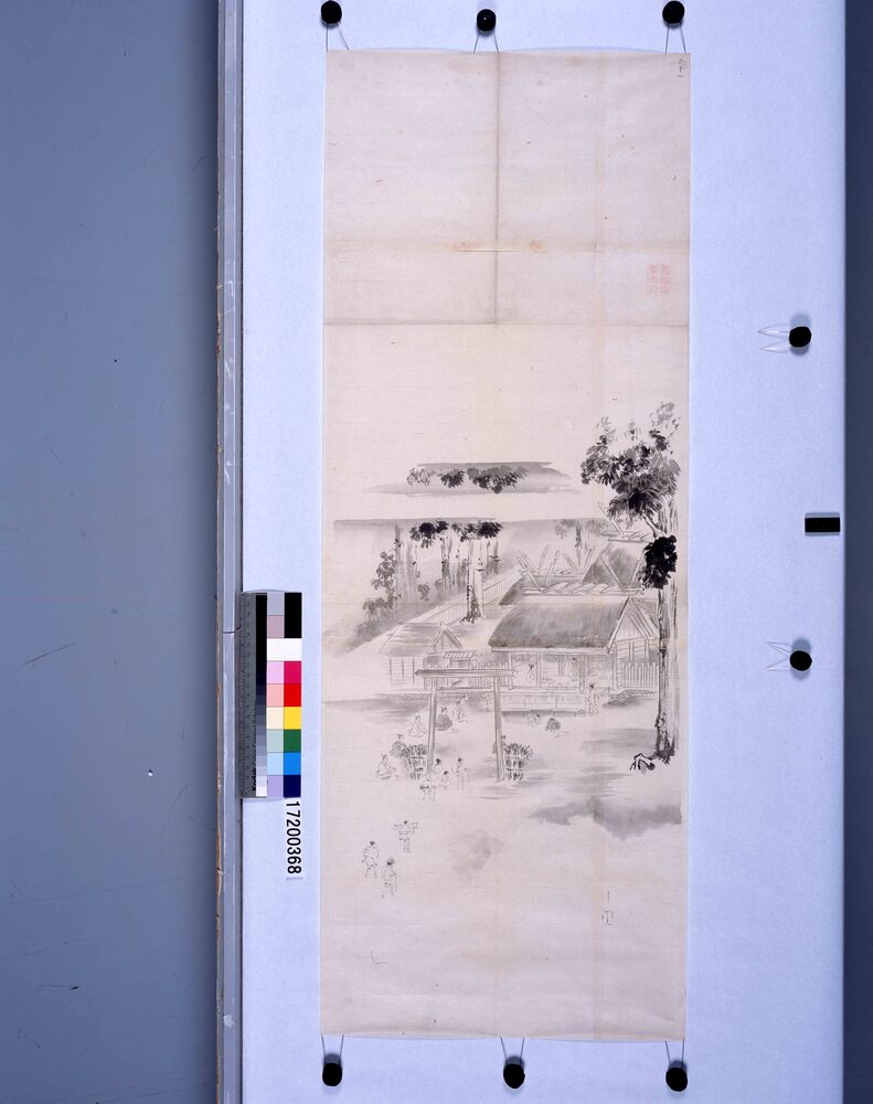作品画像:粉本 伊勢神宮