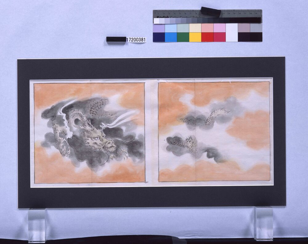 作品画像:粉本 龍小襖