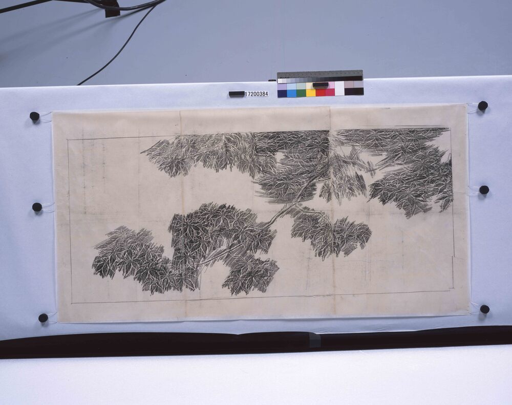 作品画像：乾拓　紅葉