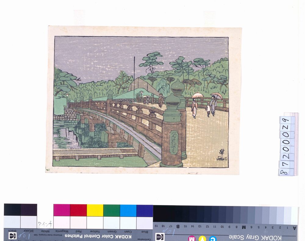 作品画像:東京回顧図会 赤坂見附弁慶橋