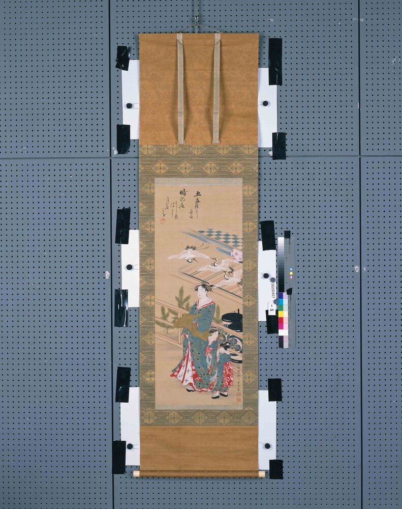 作品画像:吉原遊女図