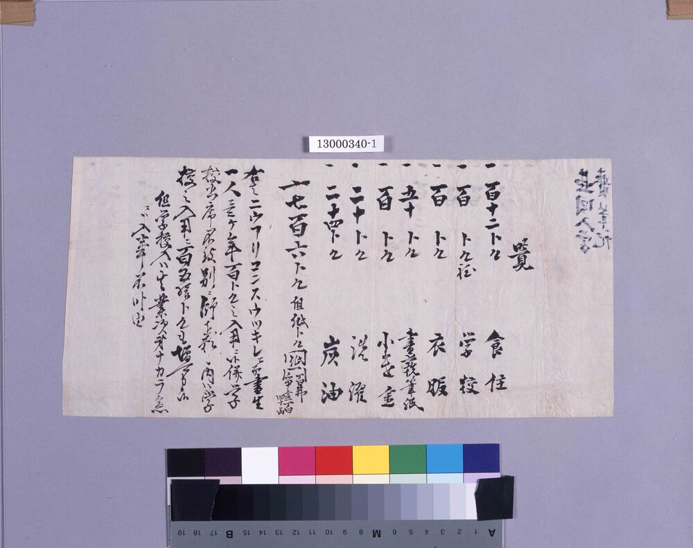 作品画像:覚(亜国入学費記)