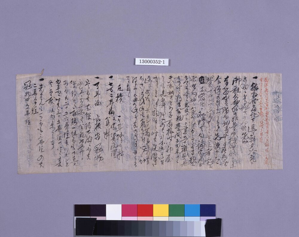 作品画像：家族宛書簡(フラットブッシュにて学業報告)