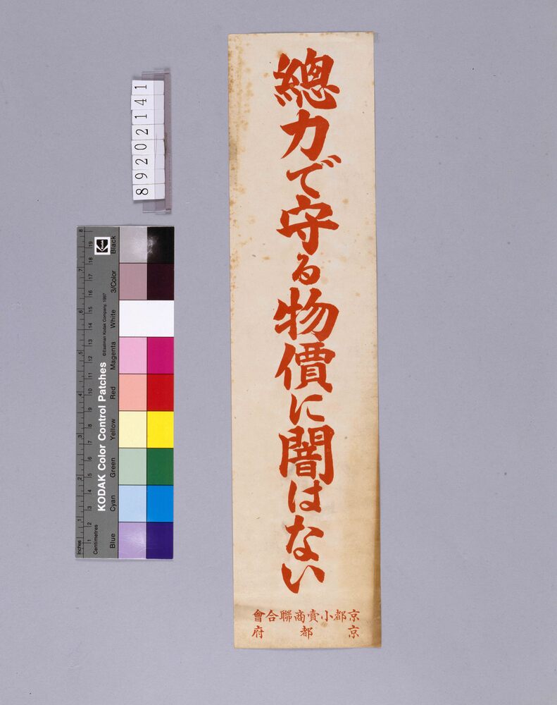 作品画像：総力で守る物価に闇はない
