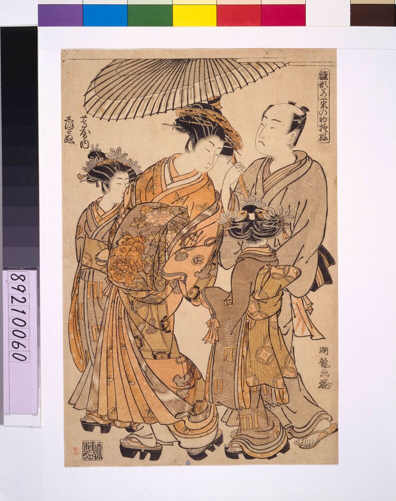 作品画像:雛形若菜の初模様 蔦屋内 しほきぬ