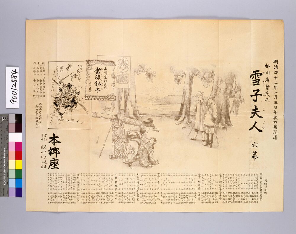 作品画像:本郷座 雪子夫人
