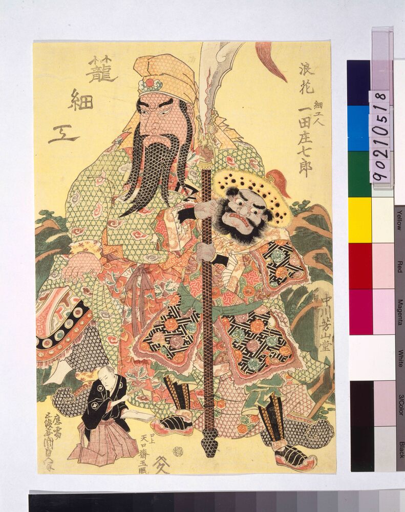 作品画像：篭細工(浪花細工人一田庄七郎)